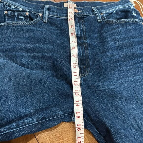 NWT MOTHER Women's The Fangirl Flood Jeans size 33 - Picture 11 of 14